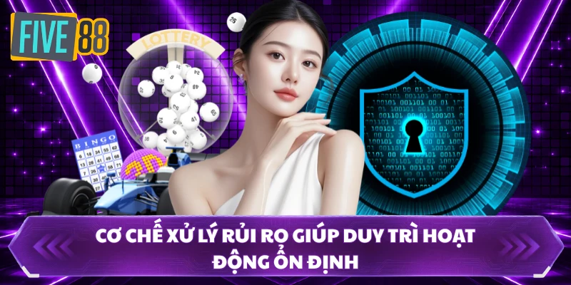 Chính Sách Bảo Mật FIVE88 - Giữ An Toàn Khi Bạn Giải Trí 3 Cơ chế xử lý rủi ro giúp duy trì hoạt động ổn định